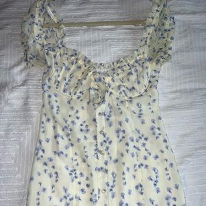 Pastel Floral Princess Polly Dress